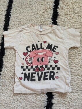 Bella + Canvas Kids Graphic 'Call Me Never' Kids Tee